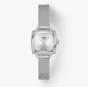 Tissot VIERKANTE MOOIE Zilver 