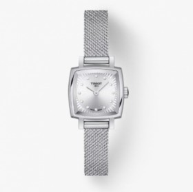 Tissot VIERKANTE MOOIE Zilver 